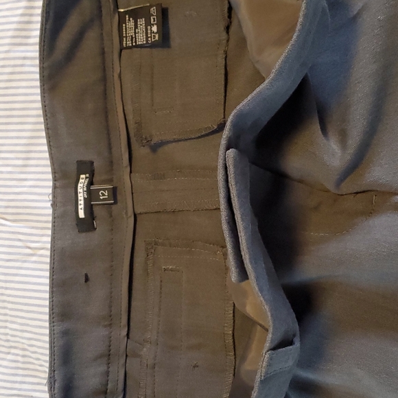 Attitude by Jay Manuel grey wide leg dress pants sz 12 perfect condition - Picture 14 of 14